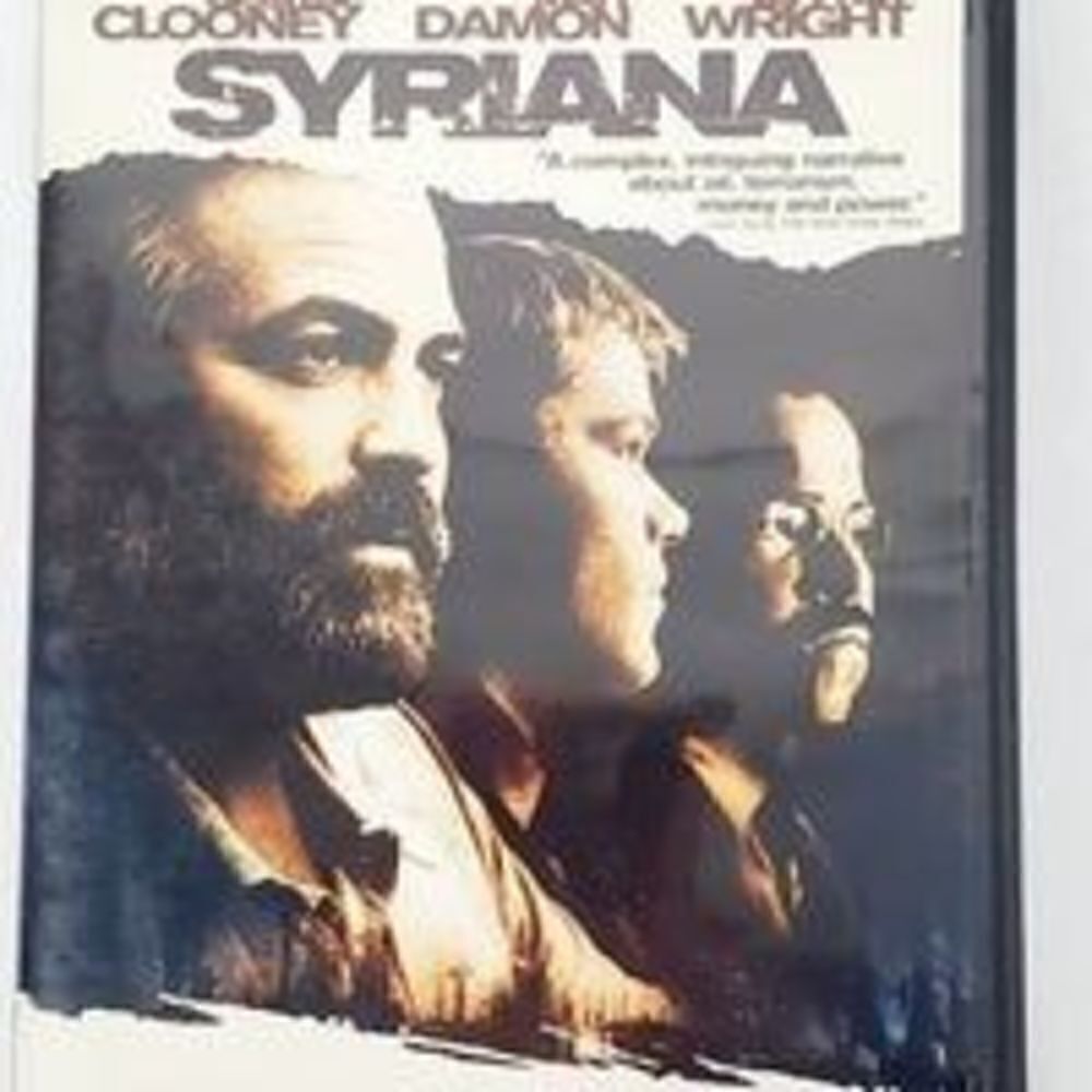 SYRIANA (2005 Film) Drama/Political thriller Movie [DVD]